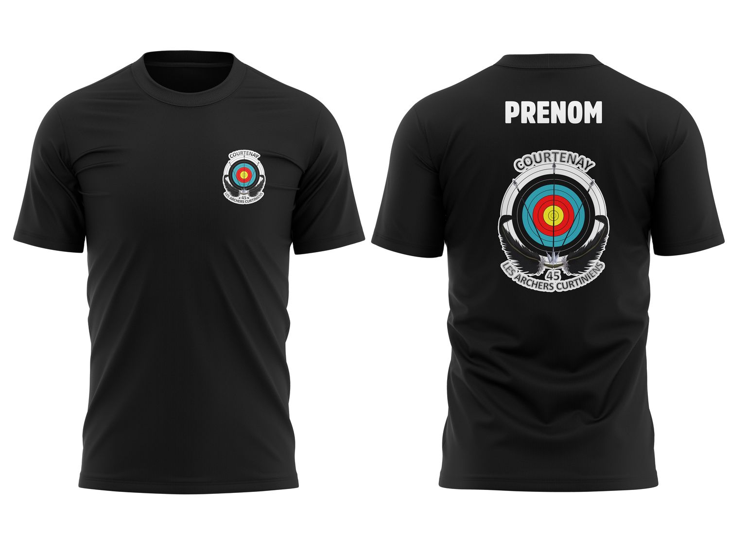 TEE SHIRT LES ARCHERS CURTINIENS