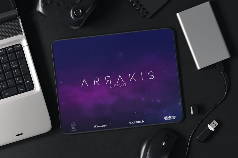 Tapis de souris 33,5 cm x 25 cm ARRAKIS E-SPORT