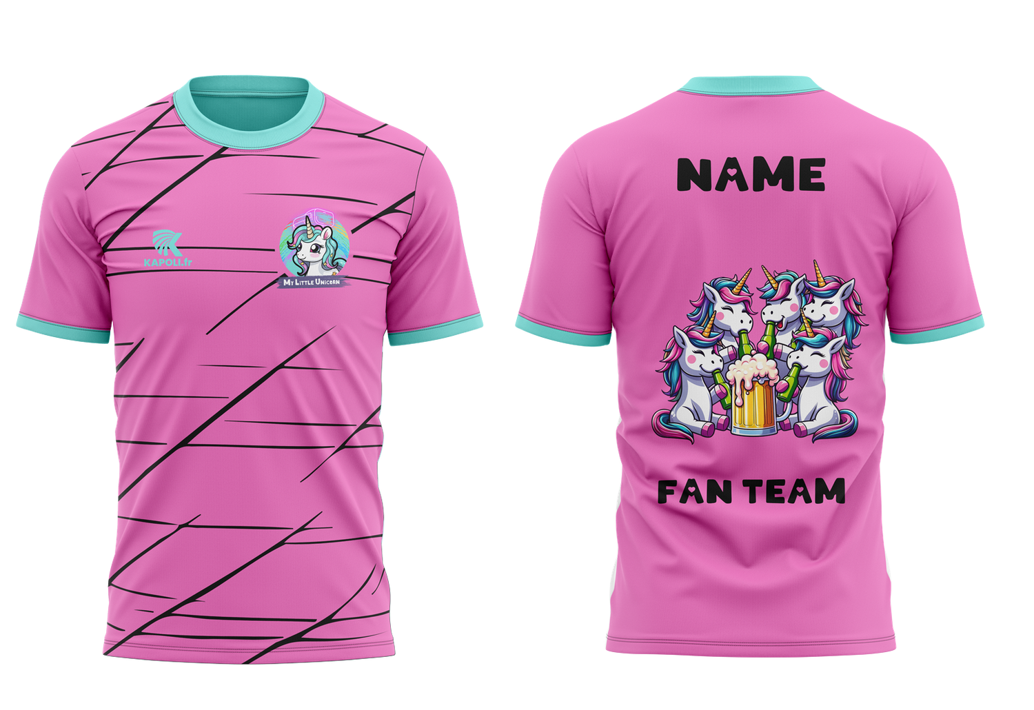 Maillot My Little Unicorn rose