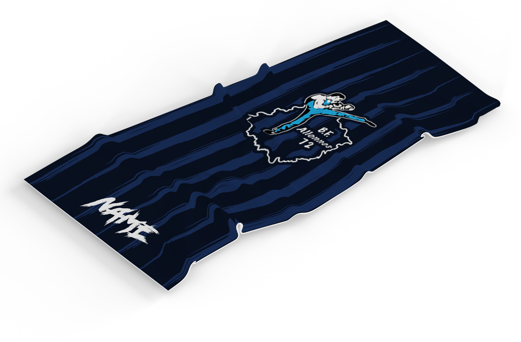 Serviette "B.F ALLONNES 72" Serviette "B.F ALLONNES 72"