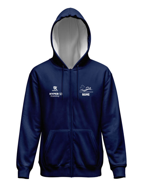 Sweat à capuche zippé CNBB