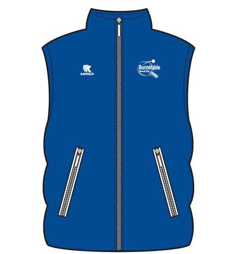 VESTE SANS MANCHE BONNETABLE TT