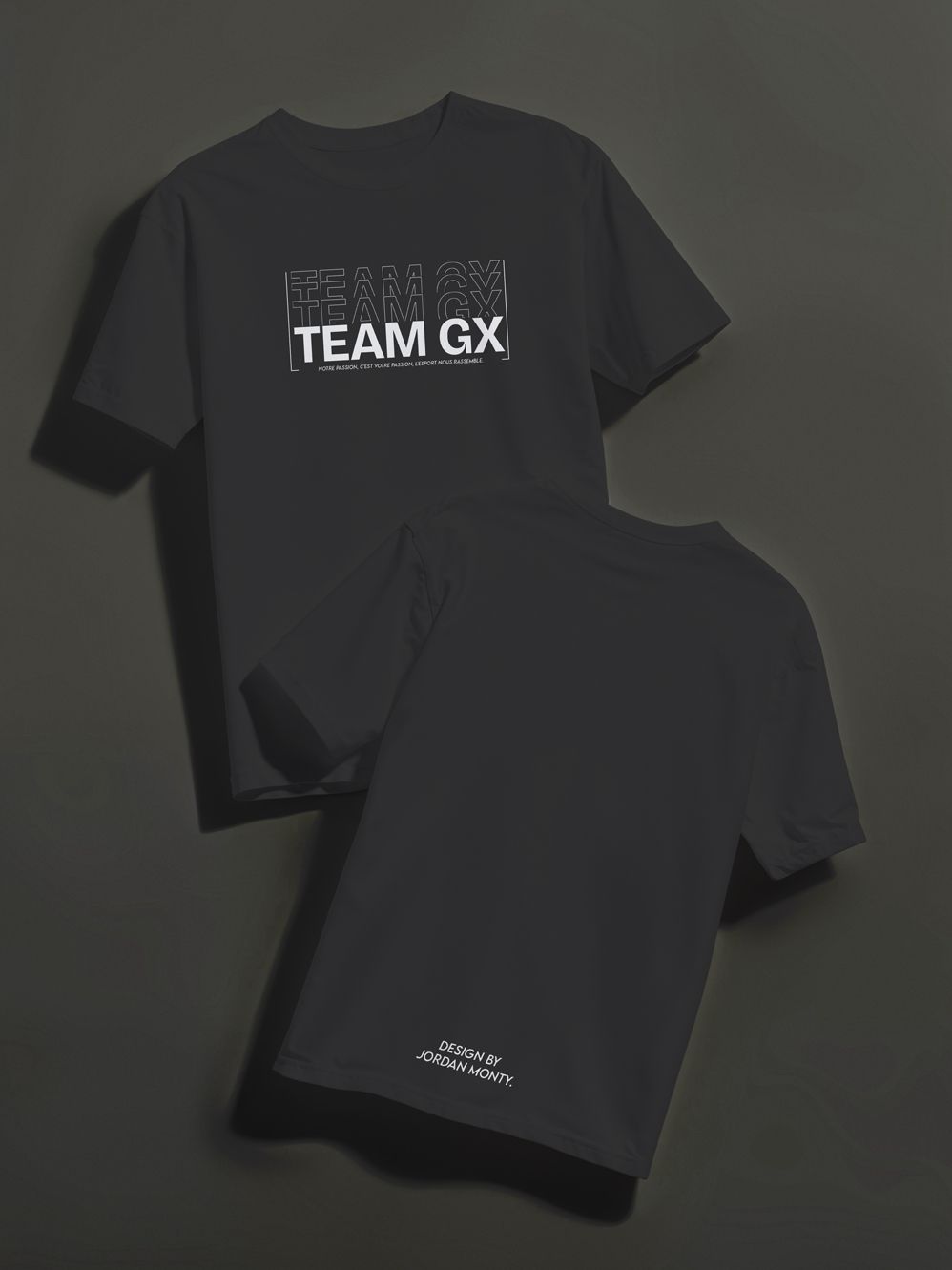 T-SHIRT « STYLE » TEAM GX NOIR T-SHIRT « STYLE » TEAM GX NOIR