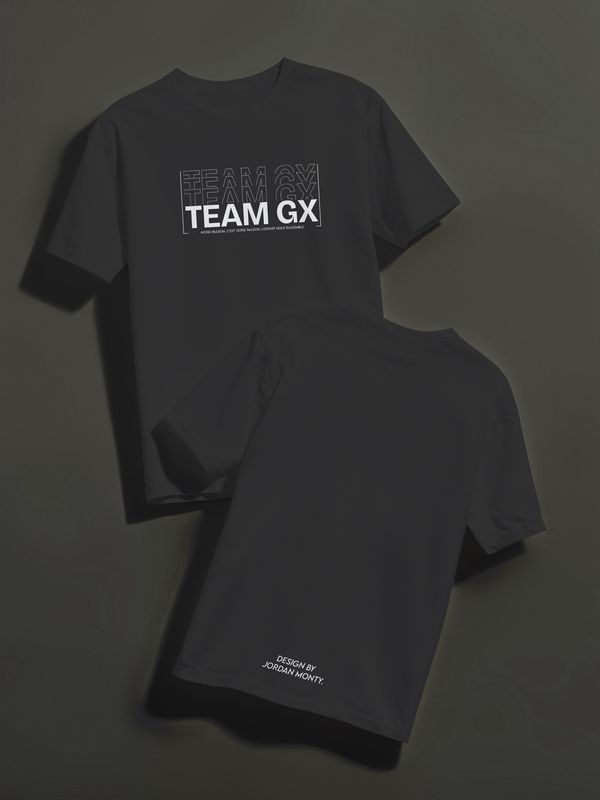 T-SHIRT « STYLE » TEAM GX NOIR