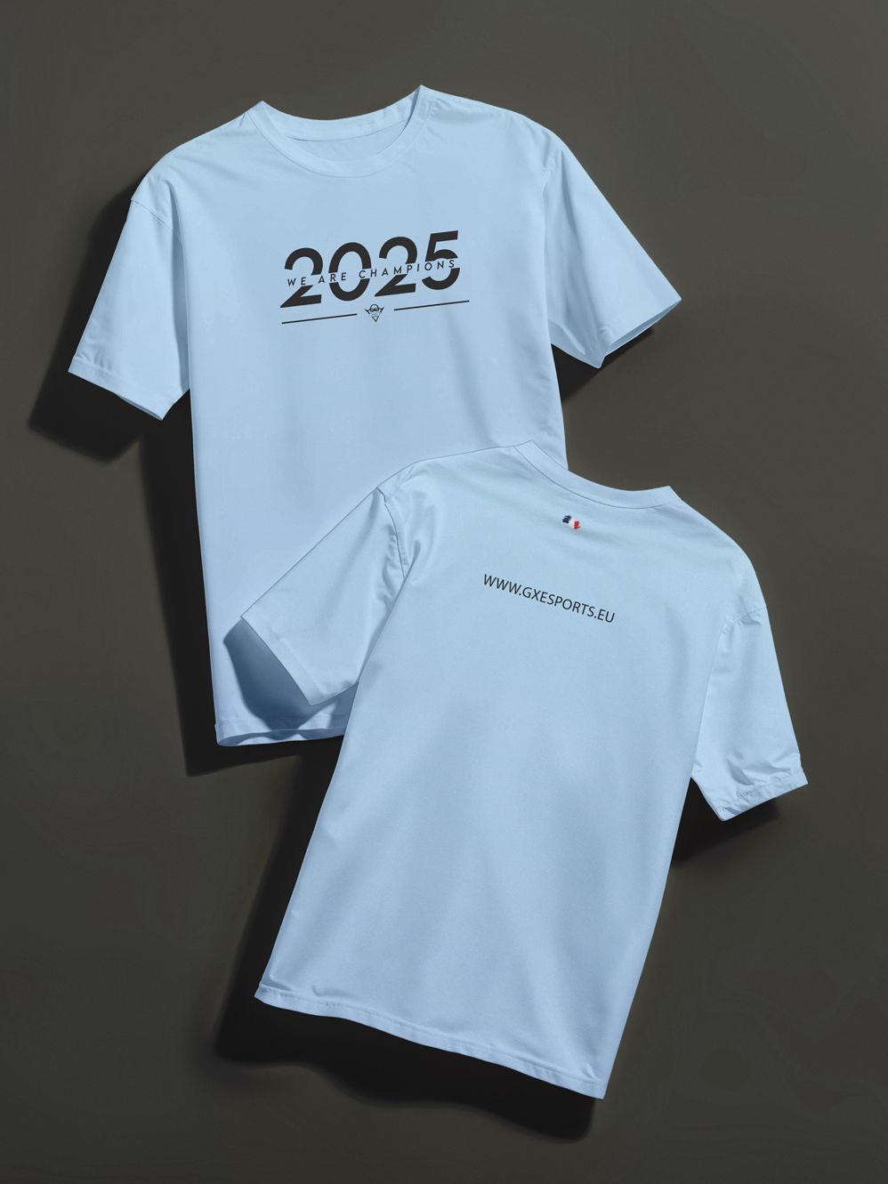 T-SHIRT « CHAMPIONS » TEAM GX BLEU