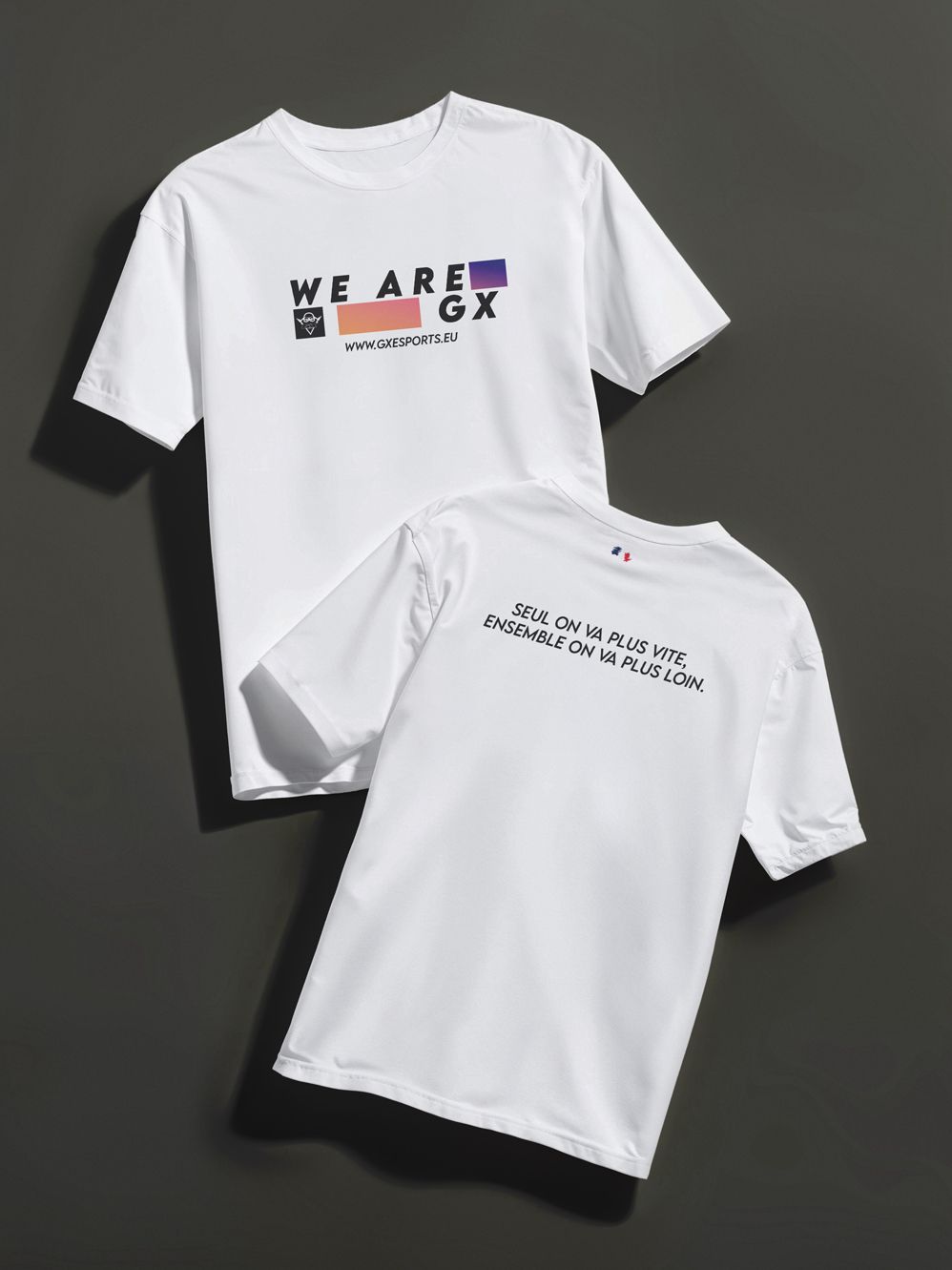 T-SHIRT « WE ARE GX » TEAM GX BLANC T-SHIRT « WE ARE GX » TEAM GX BLANC