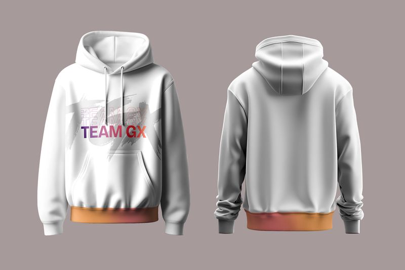 Sweat « Blanc » TEAM GX