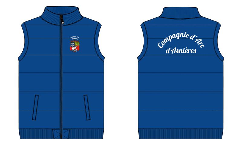 Doudoune sans manche COMPAGNIE ARC ASNIERES