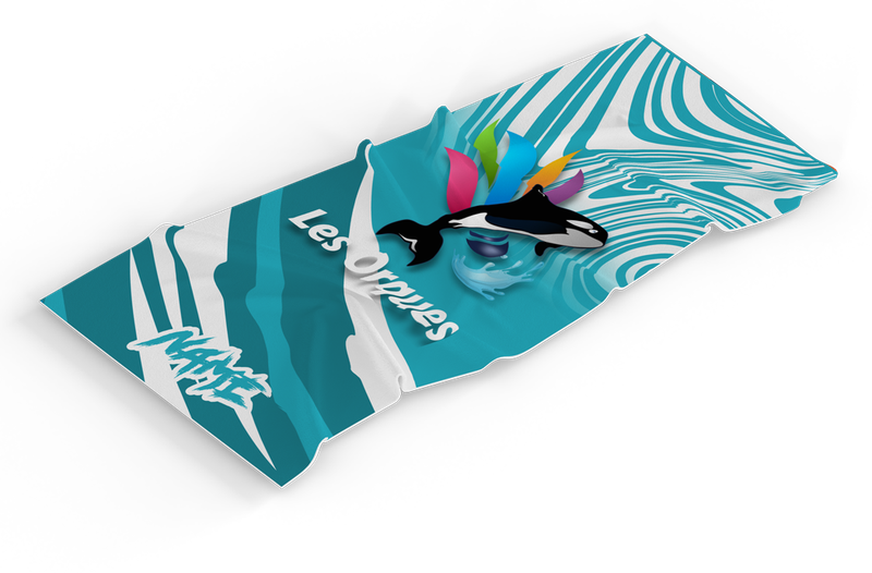 Serviette "LES ORQUES"