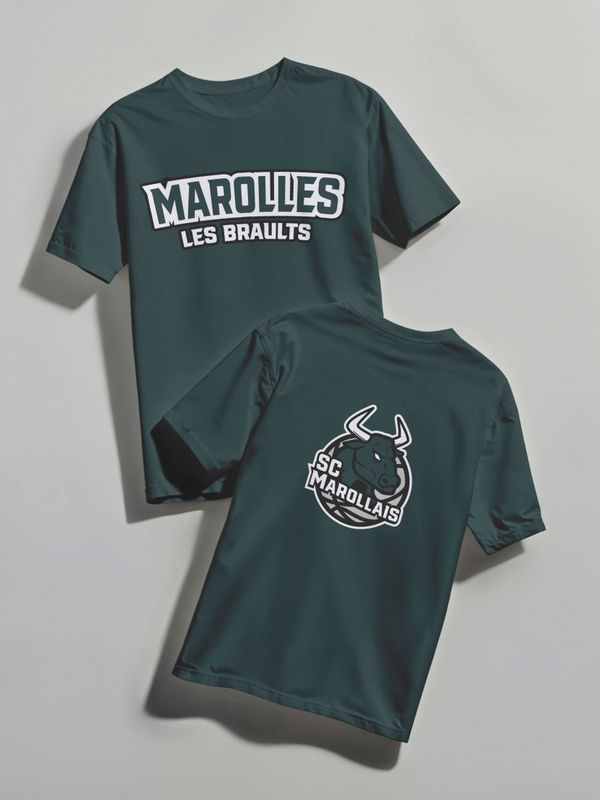 T-SHIRT SCMarollaisBasket