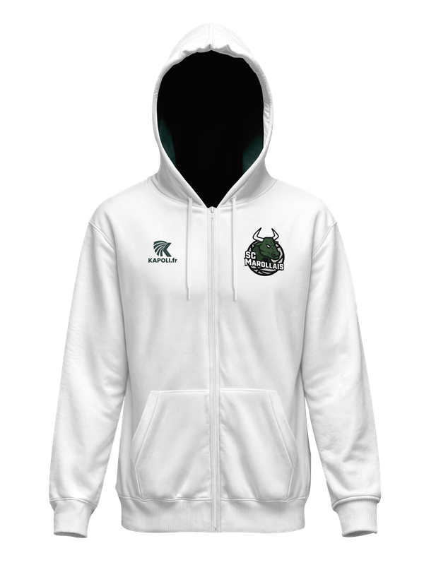 Hoodie zippé SCMarollaisBasket