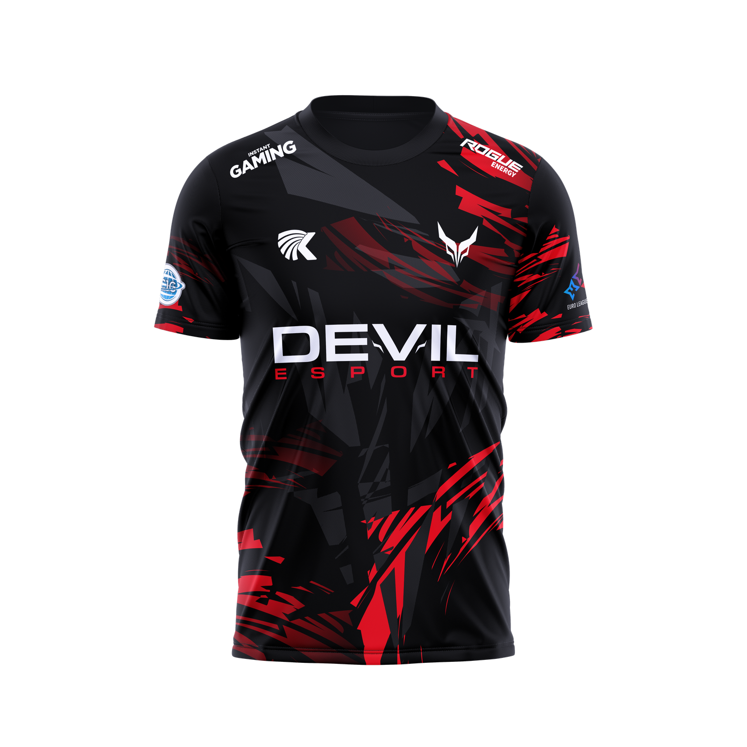 Maillot  DEVIL E-SPORT spécial 10 ans