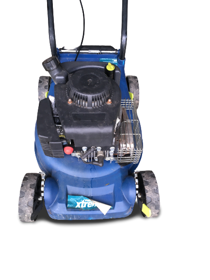 Blue Petrol Lawn Mower