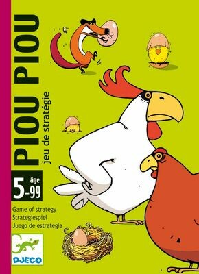 PIOU PIOU - JEU DE CARTES DJECO