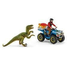 FUITE SUR QUAD AVEC VELOIRAPTOR