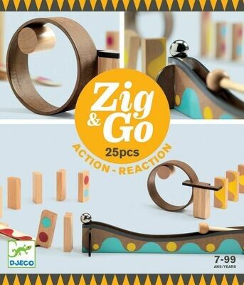 ZIG & GO ACTION REACTION - 25pcs