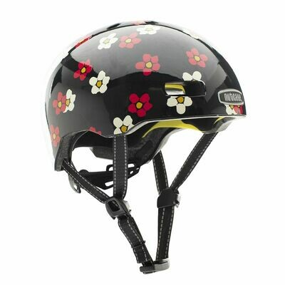 CASQUE ADULTE NUTCASE RED FLOWER