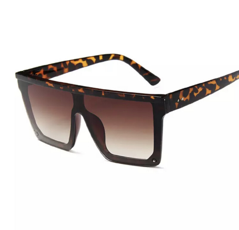 Leopard Big Frame Shades