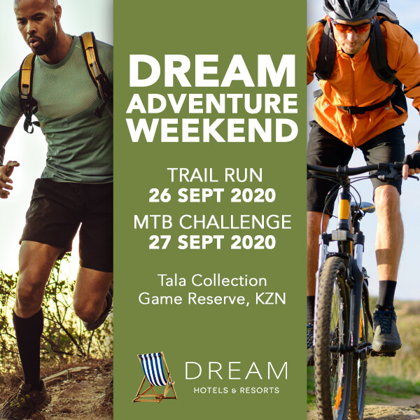 Dream Resorts Trail Run and MTB ride - KZN - 26-27 September Dream Resorts Trail Run and MTB ride - KZN - 26-27 September