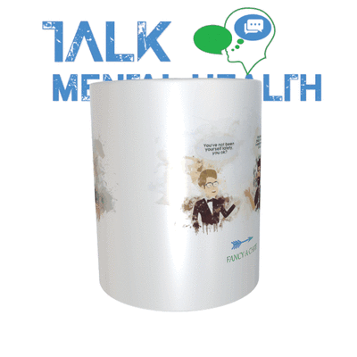 11oz Mug Talk Mental Health  - Fancy a chat men
