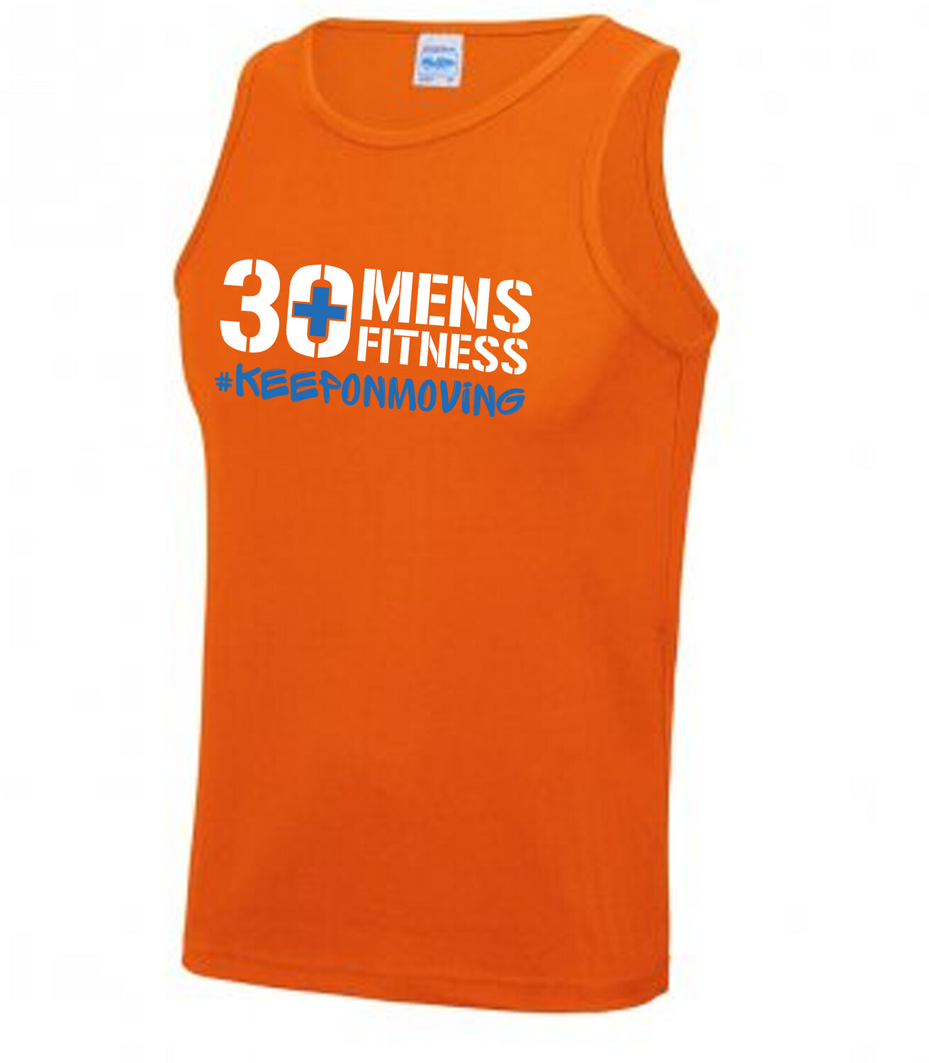 30+ Mens Fitness Training Vest keep on moving