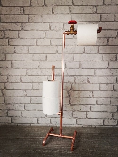 Number 2 (Copper loo roll holder)