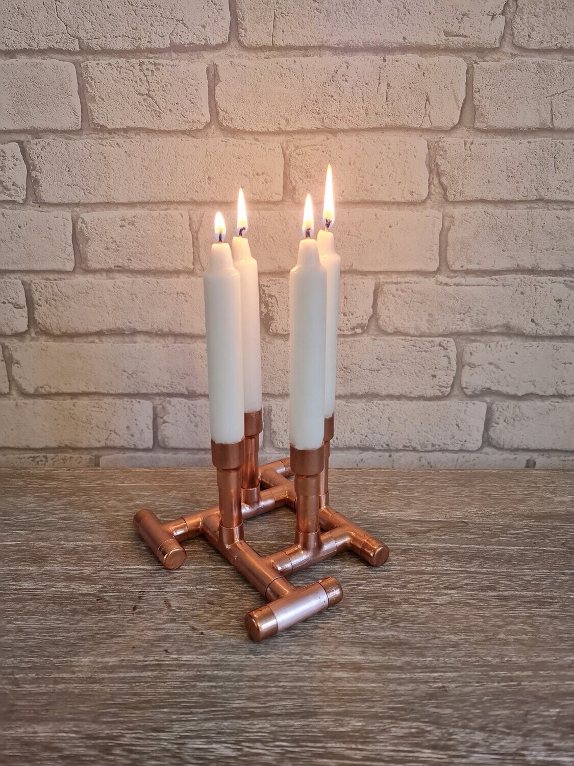 Copper Shine ( Copper Candle Holder)
