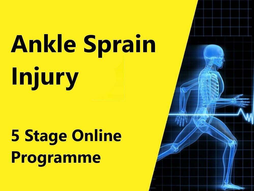 Ankle Sprain 5 Stage Programme