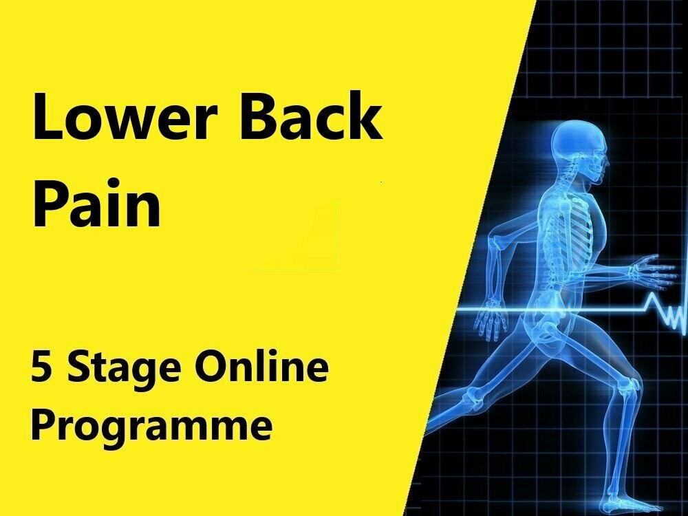 Lower Back Pain 5 Stage Programme