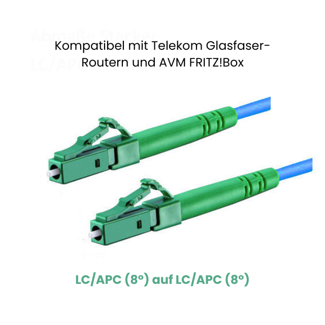 5m-30m LC/APC-LC/APC blau Simplex OS2 Glasfaser Kabel 5m-30m LC/APC-LC/APC blau Simplex OS2 Glasfaser Kabel