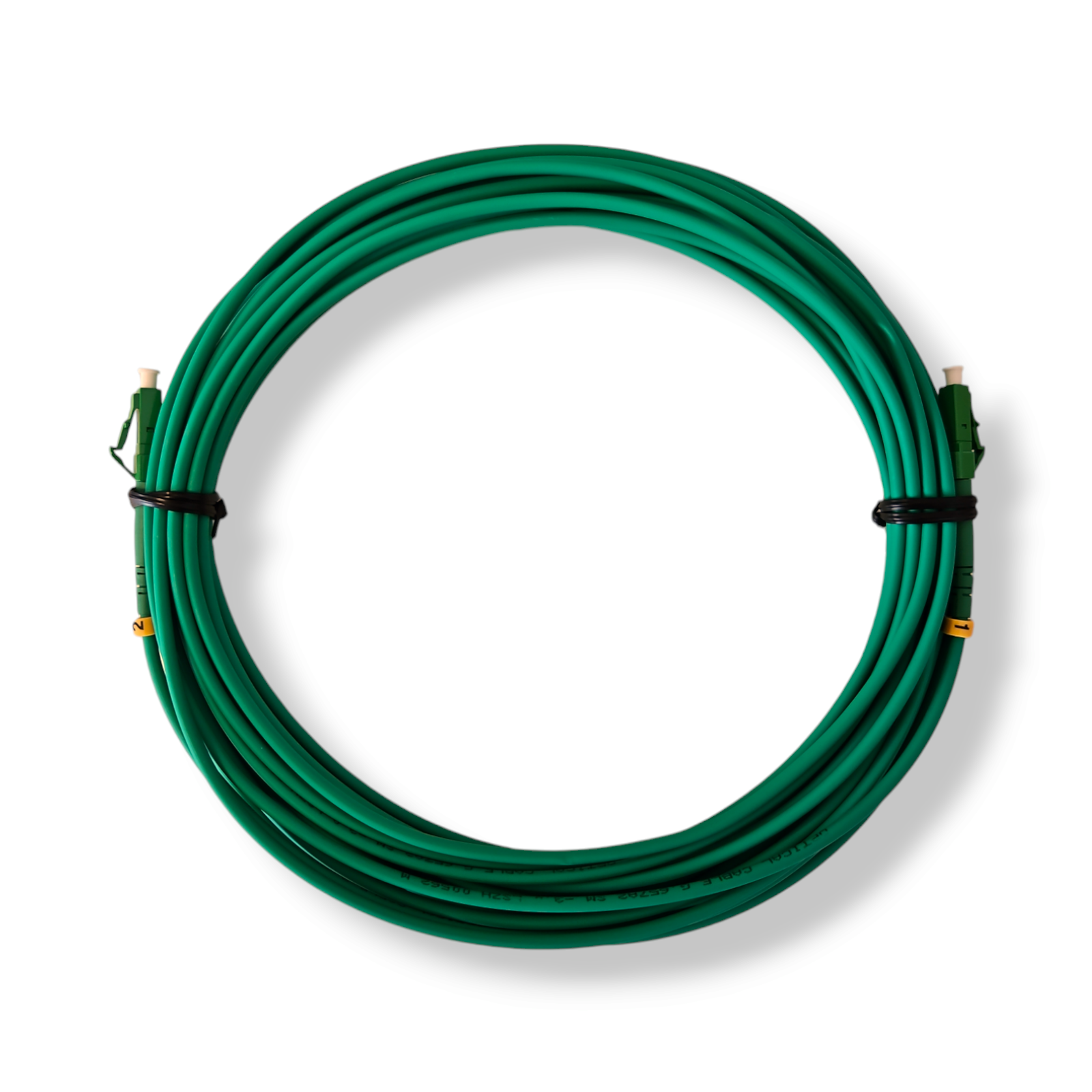 5m-30m LC/APC-LC/APC grün Simplex OS2 Glasfaser Kabel
