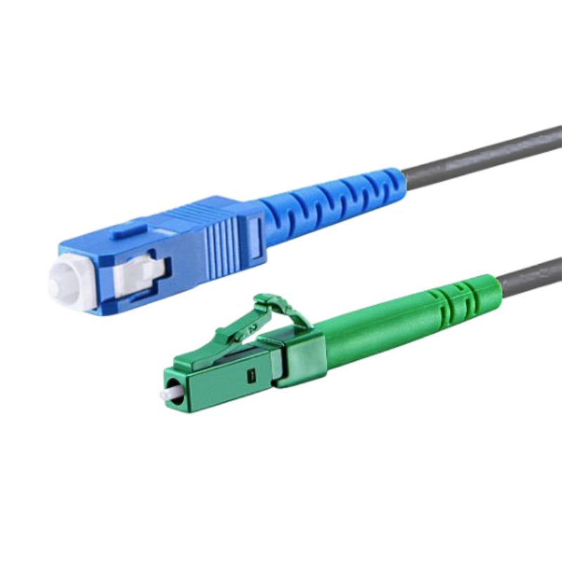 5m-50m LCA (8°) SCU gepanzert schwarz Simplex OS2 Glasfaser Kabel