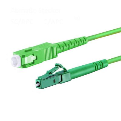 5m-30m LC/APC-SC/APC grün Simplex OS2 Glasfaser Kabel 5m-30m LC/APC-SC/APC grün Simplex OS2 Glasfaser Kabel