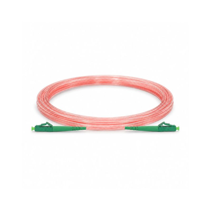 Glasfaserkabel FTTH Klebekabel LC/APC–LC/APC Transparent Glasfaserkabel FTTH Klebekabel LC/APC–LC/APC Transparent