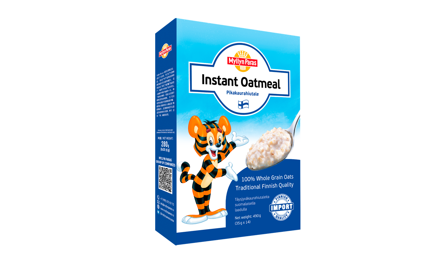 Myllyn Paras 即食全谷物燕麦片 Instant Oatmeal 14x35g