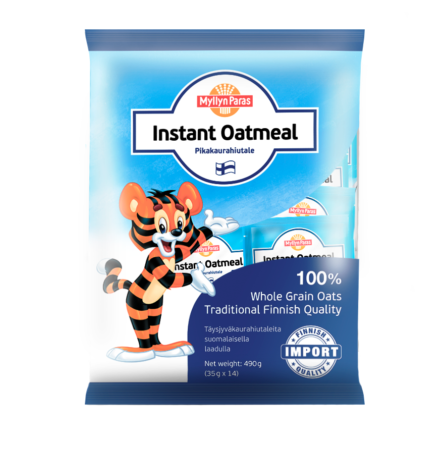 Myllyn Paras 即食全谷物燕麦片 Instant Oatmeal Bag 14x35g