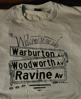 WWR (PREMIUM) T-Shirt. The design is on the front only (3 color options only)