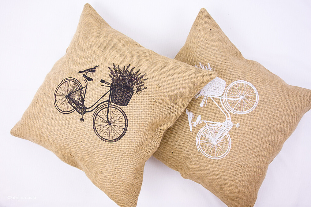 CUSHIONS "A byciclette"