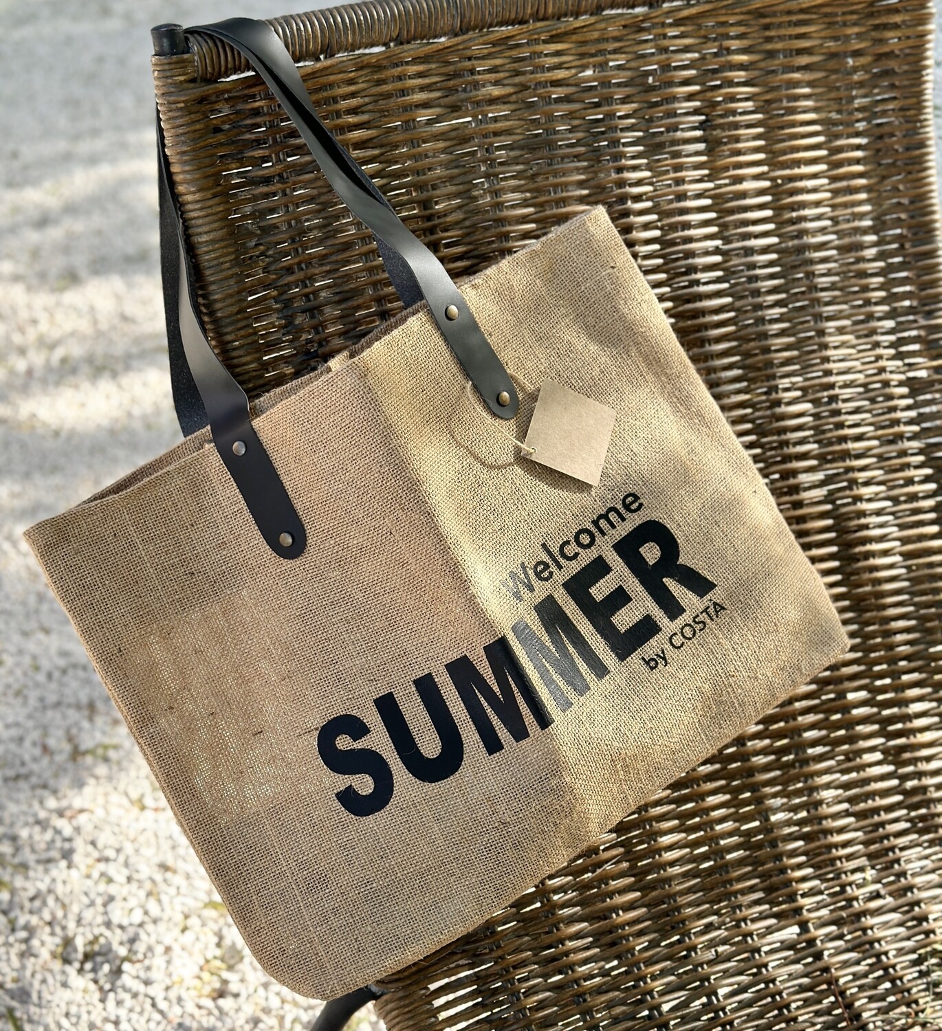 "SUMMER WELCOME" bag
