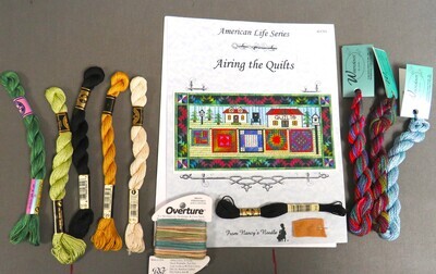 ​JUST REDUCED!!! Embroidery: American Life Series Airing the Quilts from Nancy’s Needle