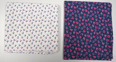 ​Fabric: (Pink and Purple Floral Bundle)