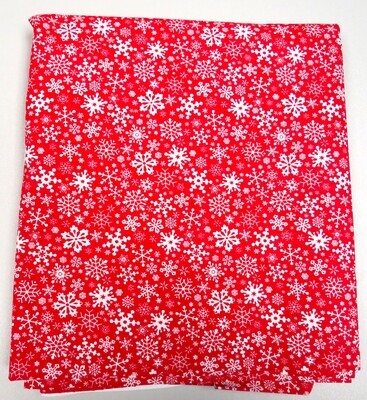 ​Fabric: All Seasons- Winter (Christmas Snowflakes)