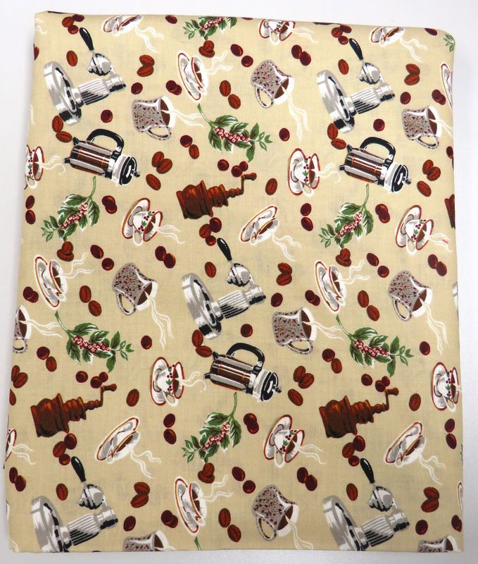 ​Fabric: Coffee Time by Hi Fashion Fabrics