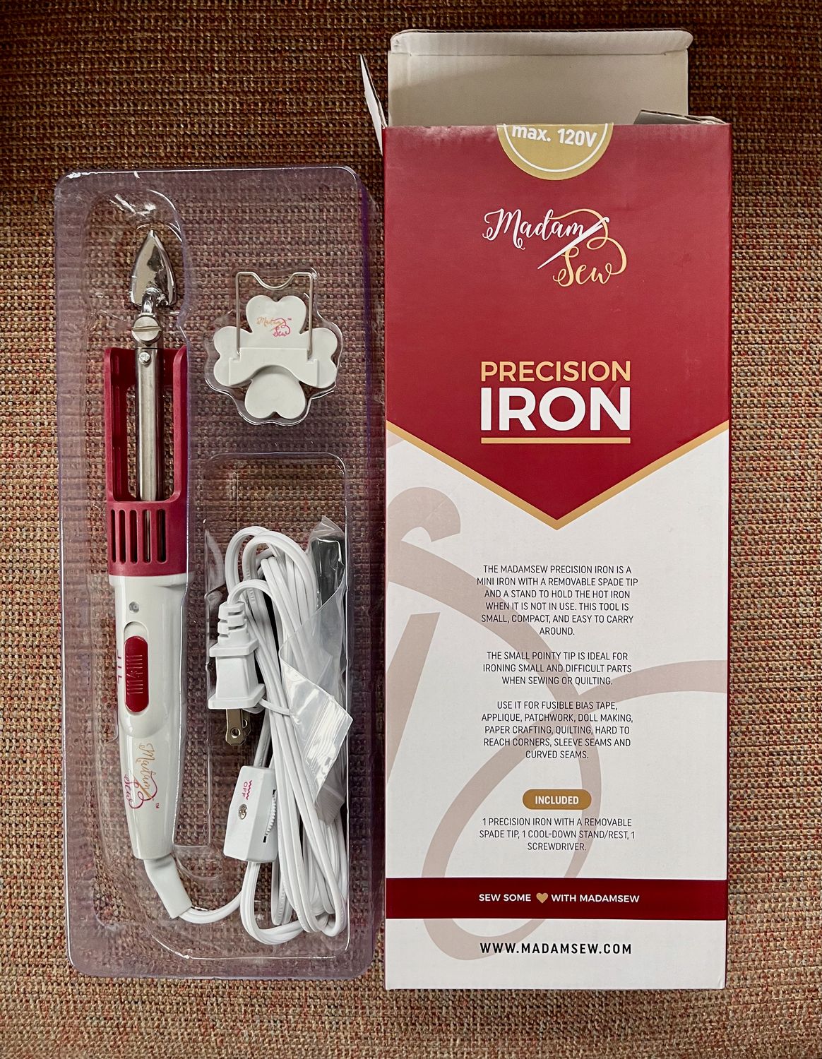 Madam Sew Precision Iron