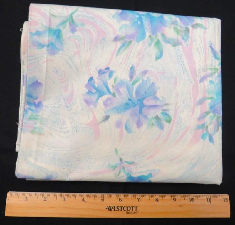 ​Fabric: (Watercolor Flowers) by Joan Kessler for Concord Fabrics, Inc