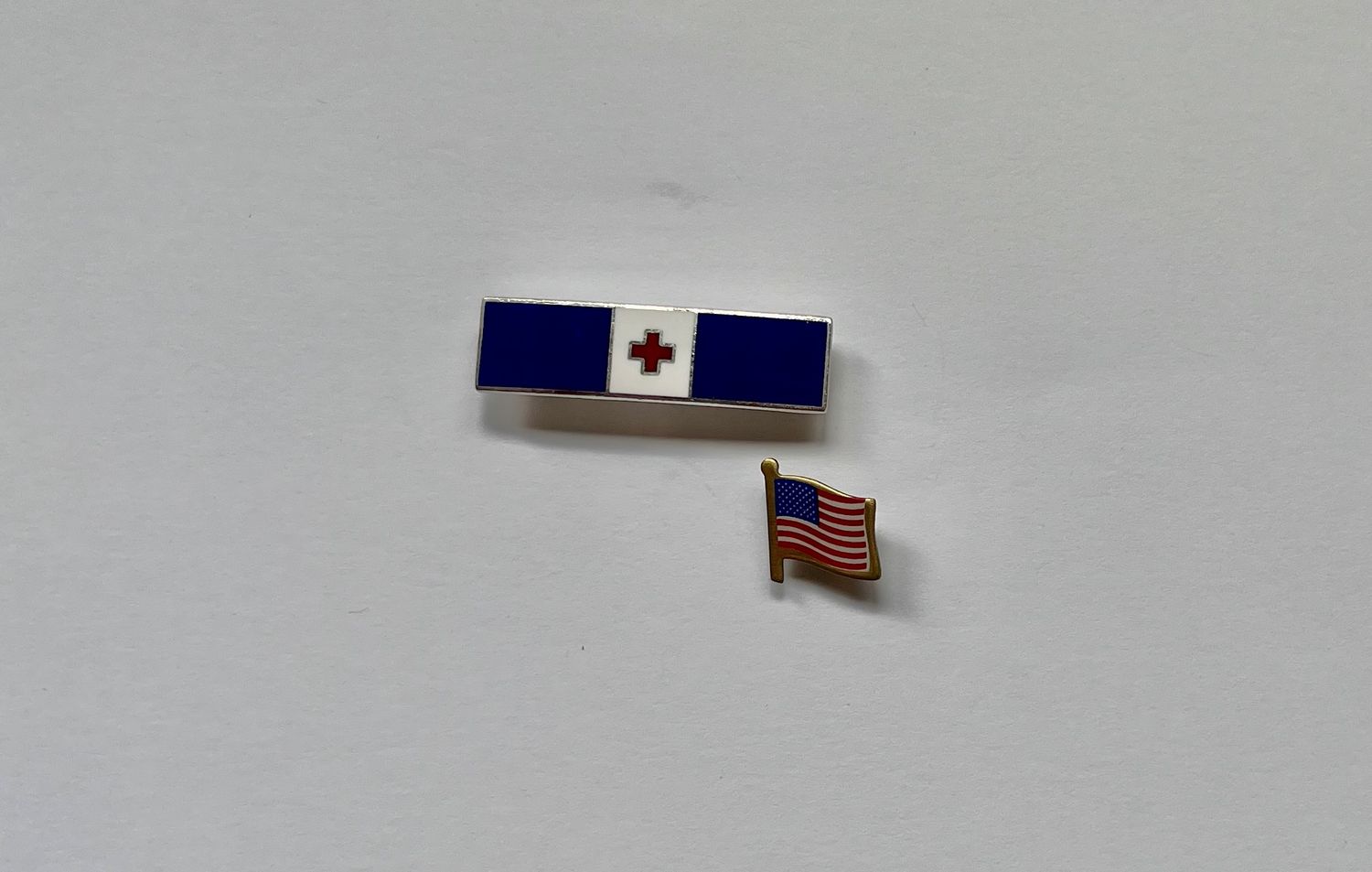 Vintage American Red Cross 5-Years of Ribbon Pin