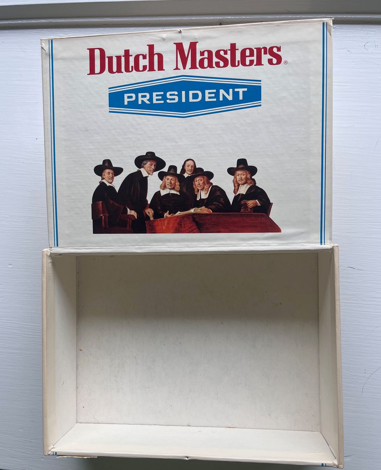 FIVE DOLLAR FIND!! Vintage Dutch Masters President Cigar Box