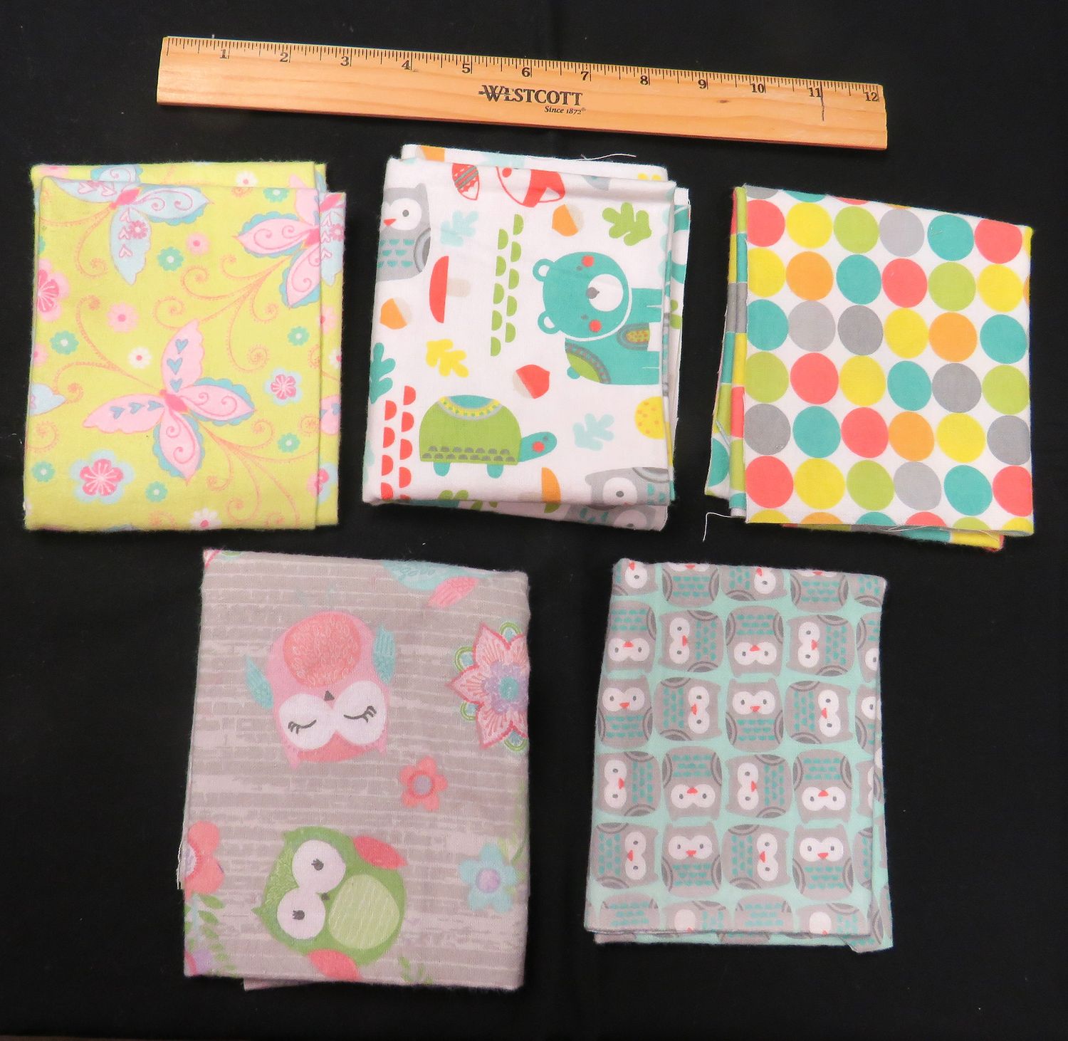 ​FIVE DOLLAR FIND!!!  Flannel Fat Quarter Bundle #2
