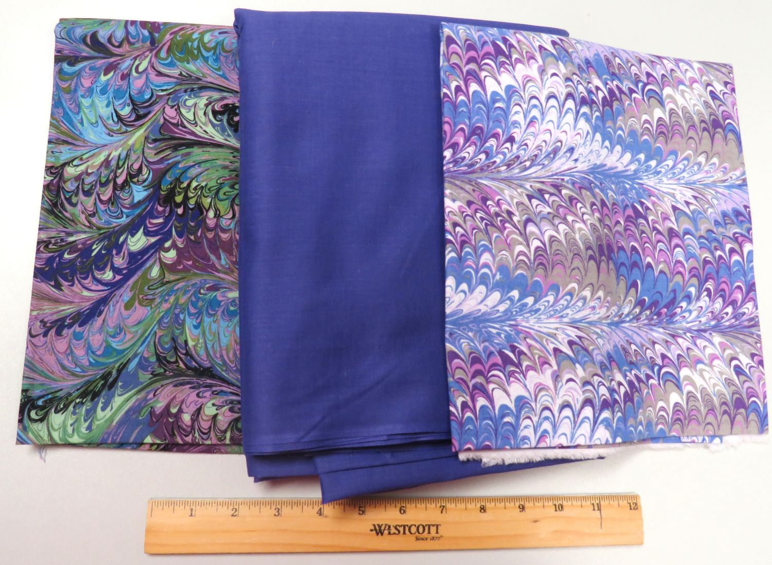 ​Fabric:  (Purple Feather Bundle)