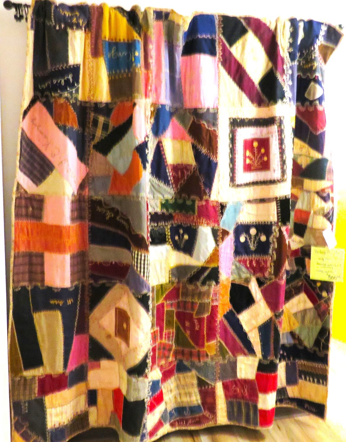 ​Vintage Crazy Quilt